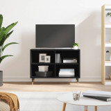 Comodă TV, negru, 69,5x30x50 cm, lemn compozit, vidaXL