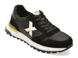 Cumpara ieftin Pantofi sport GRYXX negri, 58636, din material textil si piele naturala