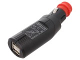 &Icirc;ncărcător Auto USB Dual 5V 5A