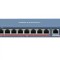 Switch 8 porturi PoE 10/100 Mbps + 2 porturi Gigabit Hikvision - DS-3E1310HP-EI SafetyGuard Surveillance