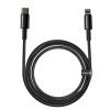 Cablu USB Tip C - Lightning Baseus Power Delivery Incărcare Rapidă 20 W 2 m Negru CATLWJ-A01