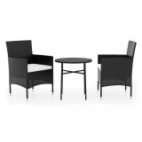 Cumpara ieftin Set mobilier de gradina, 3 piese, poliratan