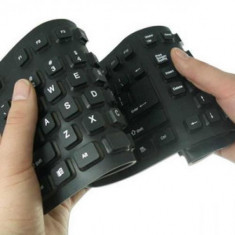 TASTATURA FLEXIBILA SILICONICA CATBURRY foto