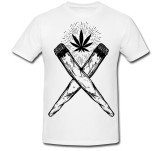Tricou &quot; Marijuana Blunt Drawings &quot;