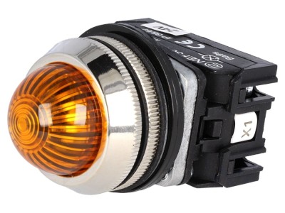 Lumină de control LED 30mm 24V DC foto