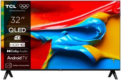 Televizor TCL QLED 32V4C, 80 cm, Smart Google TV, HD, foto