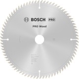 Bosch PRO Wood - Panza fierastrau circular lemn 254x30x2.5 mm 80 dinti