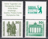 Germania 1991 - J.O. Berlin 2000, Serie cu vinieta, MNH