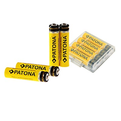 Set 4 acumulatori Patona 900mAh AAA MICRO LR3-1190 foto