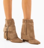 Cumpara ieftin Botine dama Cormac Khaki