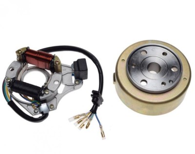 Stator cu bobine, rotor si roata libera, motorizare cross, atv 110/125cc, 4T Cod Produs: MX_NEW ZC2001B foto