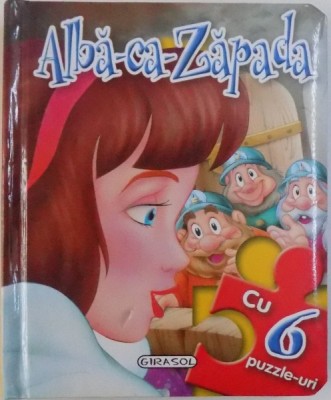 ALBA CA ZAPADA , CU 6 PUZZLE - URI , EDITURA GIRASOL * MICI DEFECTE foto