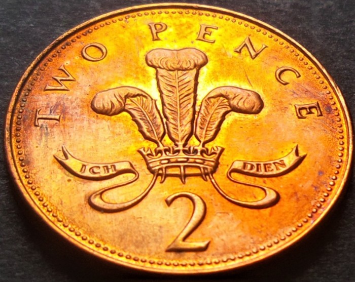 Moneda 2 PENCE - ANGLIA, anul 2000 *cod 2976 A