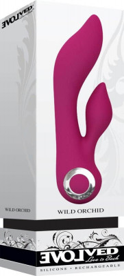 Vibrator Special Wild Orchid, Roz, 18 cm foto