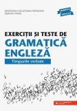 Carte Exercitii Teste Gramatica Engleza Timpurile Verbale Debora Parks Georgiana Galateanu-Farnoaga
