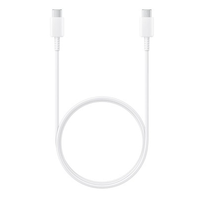 Cablu Date si Incarcare USB Type-C la USB Type-C Samsung Galaxy S10e G970, EP-DG977BWE, 1 m, Alb foto