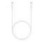 Cablu Date si Incarcare USB Type-C la USB Type-C Samsung Galaxy Tab A 10.1 (2019), EP-DG977BWE, 1 m, Alb