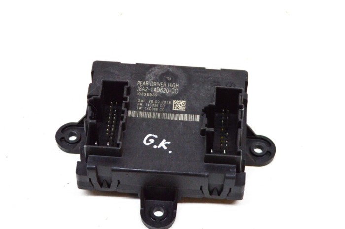 Modul de control ușă st&acirc;nga spate JAGUAR I-PACE X590 2019 OEM: J8A2-14D620-CC 13927482