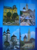 HOPCT LOT 2128 MEDIAS -JUD SIBIU -4 CARTI POSTALE-NECIRCULATE