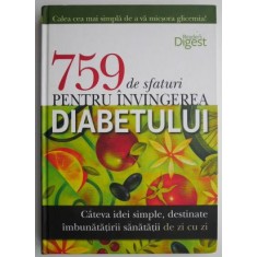 759 de sfaturi pentru invingerea diabetului
