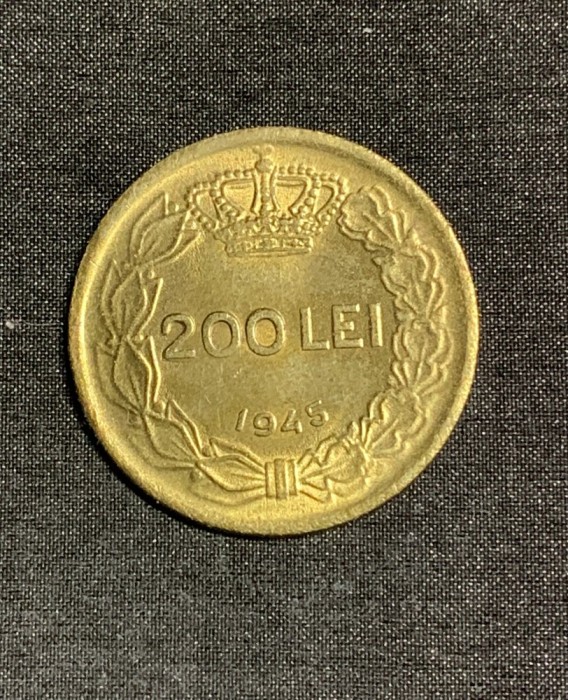 Moneda 200 lei 1945