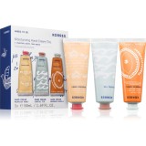 Korres Moisturizing Hand Cream Trio set cadou de maini