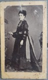 CDV vechi atelier foto W. BETHIER Craiova sec XIX adnotata verso/ personalitate