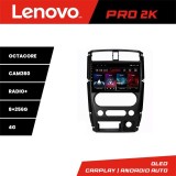 Navigatie Suzuki Jimny 2007-2016 Lenovo 2K QLED Android 8+256 360