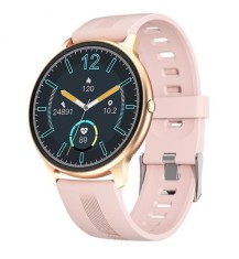 Brățara fitness Lw11 Roz IP68 Oxigen Ritm cardiac Monitorizare somn smart watch