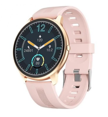 Brățara fitness Lw11 Roz IP68 Oxigen Ritm cardiac Monitorizare somn smart watch foto