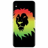 Husa silicon pentru Apple Iphone X, Rasta Color Lion