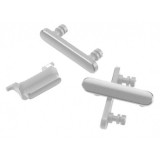 Set Butoane Laterale iPhone 7 Plus, Silver - Banda Flex Volum Mute Power