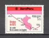Peru.1975 Posta aeriana-Compania aeriana AEROPERU GZ.107
