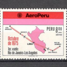 Peru.1975 Posta aeriana-Compania aeriana AEROPERU CP.9