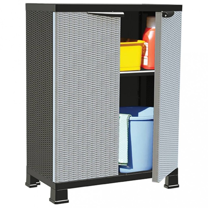 Gossi dulap, 68x39x92 cm, design de ratan