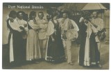 3128 - ETHNIC, Port Popular, Romania - old postcard - used, Circulata, Printata