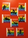 RWANDA, SPORT MONTREAL - SERIE COMPLETĂ MNH