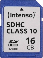 Card de memorie Intenso 16GB SDHC Clasa 10 foto