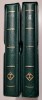 2 mape Leuchtturm Optima cu etui, second hand, culoarea verde