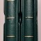 2 mape Leuchtturm Optima cu etui, second hand, culoarea verde