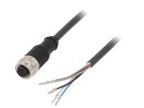 Cablu 5pin M12 10M Negru