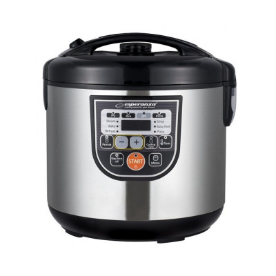 Multicooker 11 functii panou Smart digital cuva 5l inox Esperanza foto