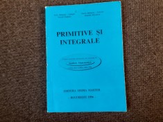 PRIMITIVE SI INTEGRALE D M BATINETU GIURGIU/MARIA BATINETU foto
