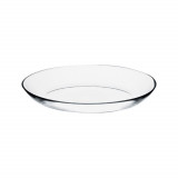 Platou oval Invitation, Pasabahce, 32.8x25x4.3 cm, sticla, transparent