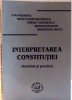INTERPRETAREA CONSTITUTIEI DOCTRINA SI PRACTICA , 2002