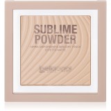 bellaoggi Sublime Powder pudra compacta cu efect matifiant culoare Golden Sand 9 g