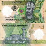 TURKMENISTAN 1 manat 2025 COMEMORATIVA polymer UNC!!!