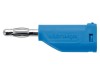 Mufă banană albastră 4mm 16A