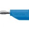 Mufă banană albastră 4mm 16A