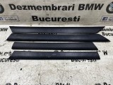 Trim ornament fata de usa Black Cube fagure 3D fata spate BMW E46